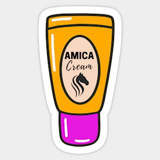 AMICA Cream Sticker